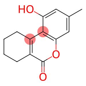 1-hydroxy-3-methyl-6H,7H,8H,9H,10H-cyclohexa[c]chromen-6-one