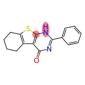 2-苯基-5,6,7,8-四氢苯并[4,5]噻吩并[2,3-D]嘧啶-4(3H)-酮