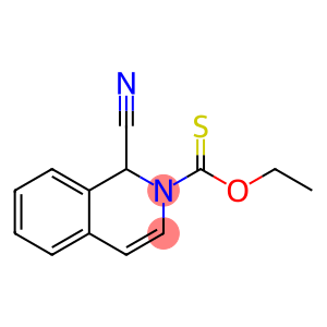 1-cyano-1H-isoquinoline-2-carbothioic acid O-ethyl ester