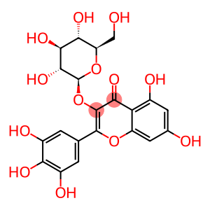 2-(3,4,5-Trihydroxyphenyl)-3-(β-D-glucopyranosyloxy)-5,7-dihydroxy-4H-1-benzopyran-4-one