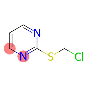 Pyrimidine, 2-[(chloromethyl)thio]-