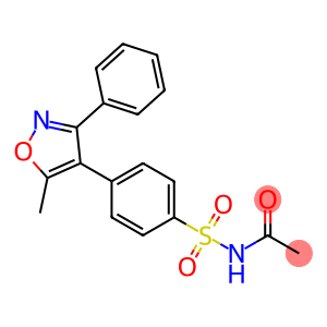 4-(5-甲基-3-苯基-异噁唑基)-N-乙酰基苯磺酰胺