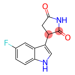 3-(5-氟-1H-吲哚-3-基)-2,5-吡咯烷二酮