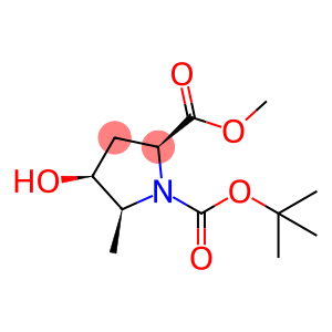 (2S,4S,5S)-1-tert-butyl 2-methyl 4-hydroxy-5-methylpyrrolidine-1,2-dicarboxylate