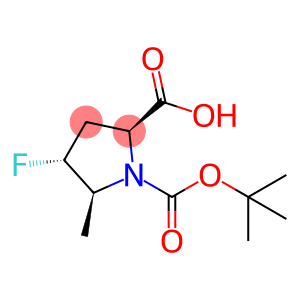 1,2-Pyrrolidinedicarboxylic acid, 4-fluoro-5-methyl-, 1-(1,1-dimethylethyl) ester, (2S,4R,5S)-