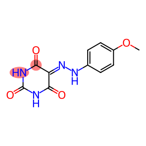 5-[(4-methoxyphenyl)hydrazinylidene]-1,3-diazinane-2,4,6-trione