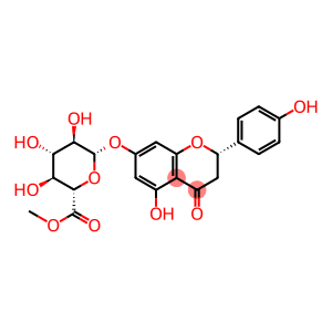 β-D-Glucopyranosiduronic acid, (2S)-3,4-dihydro-5-hydroxy-2-(4-hydroxyphenyl)-4-oxo-2H-1-benzopyran-7-yl, methyl ester