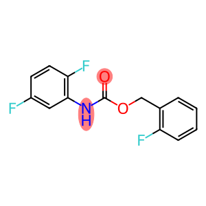 Carbamic acid, (2,5-difluorophenyl)-, (2-fluorophenyl)methyl ester (9CI)