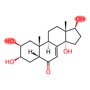 2β,3β,14,17β-Tetrahydroxy-5β-androst-7-en-6-one