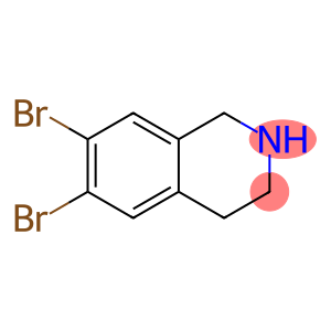 Isoquinoline, 6,7-dibromo-1,2,3,4-tetrahydro-