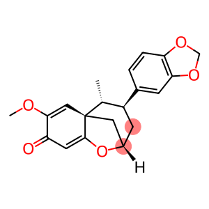 8H-2,5a-Methano-1-benzoxepin-8-one, 4-(1,3-benzodioxol-5-yl)-2,3,4,5-tetrahydro-7-methoxy-5-methyl-, (2S,4S,5R,5aS)-