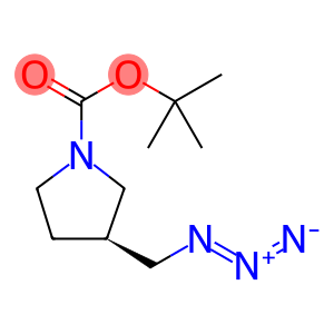 1-Pyrrolidinecarboxylic acid, 3-(azidomethyl)-, 1,1-dimethylethyl ester, (3S)-