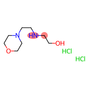 2-(2-morpholin-4-ylethylamino)ethanol:dihydrochloride