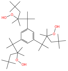 [1,3,5-benzenetriyltris(1-methylethylidene)]tris(tert-butyl) peroxide