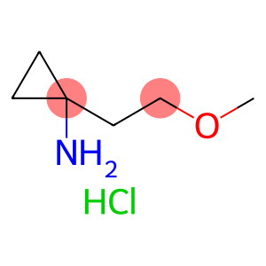 1-(2-methoxyethyl)cyclopropan-1-amine hydrochloride