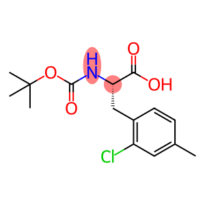 (2S)-3-(2-chloro-4-methylphenyl)-2-[(2-methylpropan-2-yl)oxycarbonylamino]propanoic acid