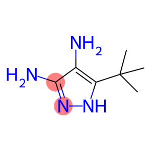 1H-Pyrazole-3,4-diamine,  5-(1,1-dimethylethyl)-