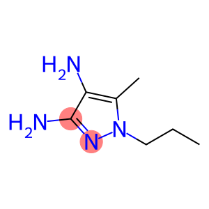 1H-Pyrazole-3,4-diamine,  5-methyl-1-propyl-