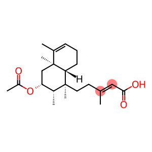 (E)-5-[(1R)-3α-Acetoxy-1,2,3,4,4a,7,8,8aβ-octahydro-1,2α,4aα,5-tetramethylnaphthalen-1β-yl]-3-methyl-2-pentenoic acid