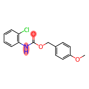 Carbamic acid, (2-chlorophenyl)-, (4-methoxyphenyl)methyl ester (9CI)