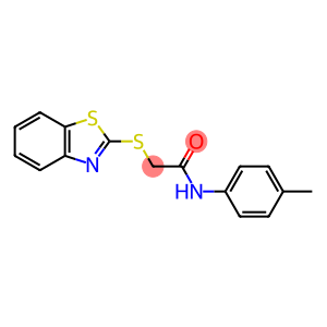 2-(benzo[d]thiazol-2-ylthio)-N-(p-tolyl)acetamide