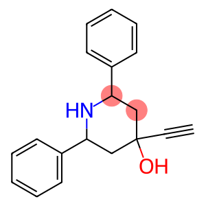 4-Piperidinol, 4-ethynyl-2,6-diphenyl-