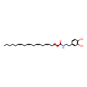 N-[2-(3,4-DIHYDROXYPHENYL)ETHYL]-5Z,8Z,11Z,14Z-EICOSATETRAENAMIDE