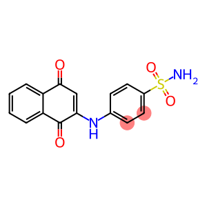 4-((1,4-Dioxo-1,4-dihydronaphthalen-2-yl)amino)benzenesulfonamide