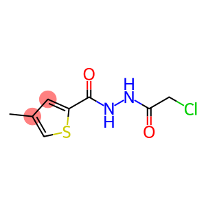 2-Thiophenecarboxylic acid, 4-methyl-, 2-(2-chloroacetyl)hydrazide