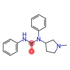 1,3-Diphenyl-1-(1-methyl-3-pyrrolidinyl)urea