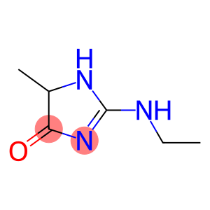 4H-Imidazol-4-one, 2-(ethylamino)-1,5-dihydro-5-methyl-