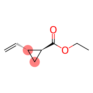 Cyclopropanecarboxylic acid, 2-ethenyl-, ethyl ester, (1S,2R)- (9CI)