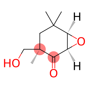 7-Oxabicyclo[4.1.0]heptan-2-one, 3-(hydroxymethyl)-3,5,5-trimethyl-, (1R,3R,6R)-