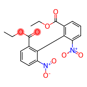 [1,1'-Biphenyl]-2,2'-dicarboxylic acid, 6,6'-dinitro-, 2,2'-diethyl ester