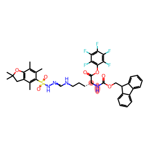 N5-[[[(2,3-二氢-2,2,4,6,7-五甲基-5-苯并呋喃基)磺酰基]氨基]亚氨基甲基]-N2-[(9H-芴-9-基甲氧基)羰基]-D-鸟氨酸五氟苯酯