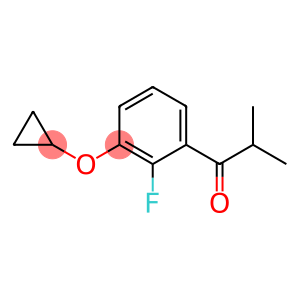 1-(3-cyclopropoxy-2-fluorophenyl)-2-methylpropan-1-one