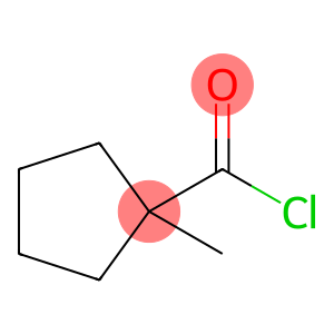 Cyclopentanecarbonyl chloride, 1-methyl- (8CI,9CI)