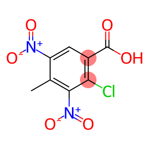 Benzoic acid, 2-chloro-4-methyl-3,5-dinitro-