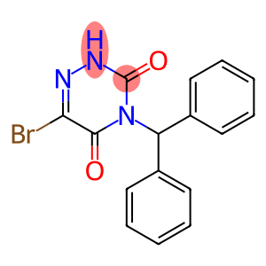 4-Benzhydryl-6-bromo-1,2,4-triazine-3,5(2H,4H)-dione