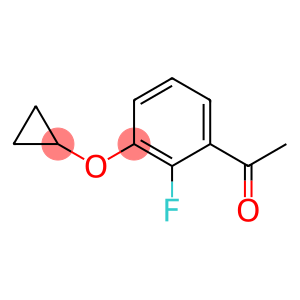 1-(3-cyclopropoxy-2-fluorophenyl)ethan-1-one