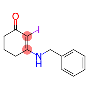 2-IODO-3-(BENZYLAMINO)CYCLOHEX-2-EN-1-ONE