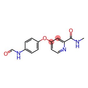 2-Pyridinecarboxamide, 4-[4-(formylamino)phenoxy]-N-methyl-