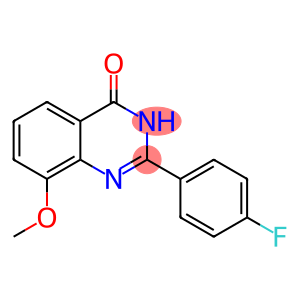 4(1H)-Quinazolinone,  2-(4-fluorophenyl)-8-methoxy-  (9CI)
