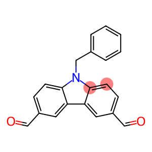 9-BENZYL-3,6-DIFORMYLCARBAZOLE