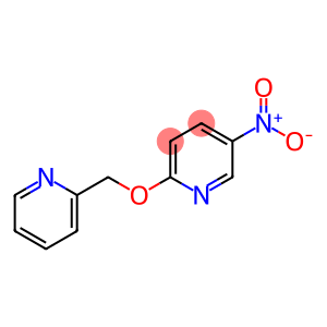 Pyridine, 5-nitro-2-(2-pyridinylmethoxy)-