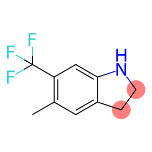5-甲基-6-三氟甲基吲哚啉