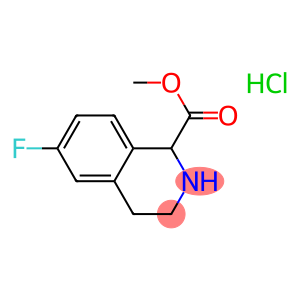 methyl 6-fluoro-1,2,3,4-tetrahydroisoquinoline-1-carboxylate hydrochloride