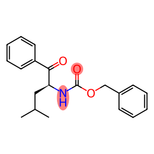 Carbamic acid, N-[(1S)-1-benzoyl-3-methylbutyl]-, phenylmethyl ester