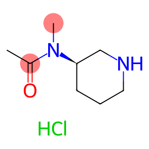 N-methyl-N-[(3R)-piperidin-3-yl]acetamide hydrochloride