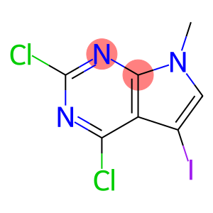 2,4-dichloro-5-iodo-7-methyl-7H-pyrrolo[2,3-d]pyrimidine